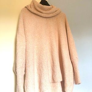 Sherpa style sweater fleece pullover. Warm!